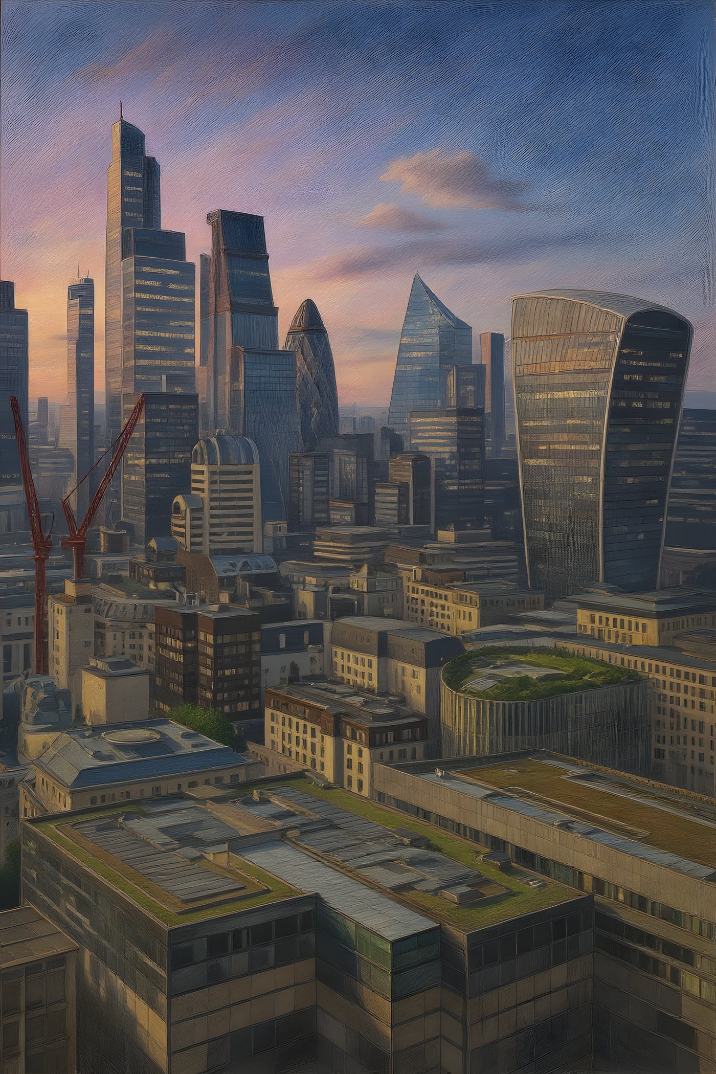 London Modern Skyline