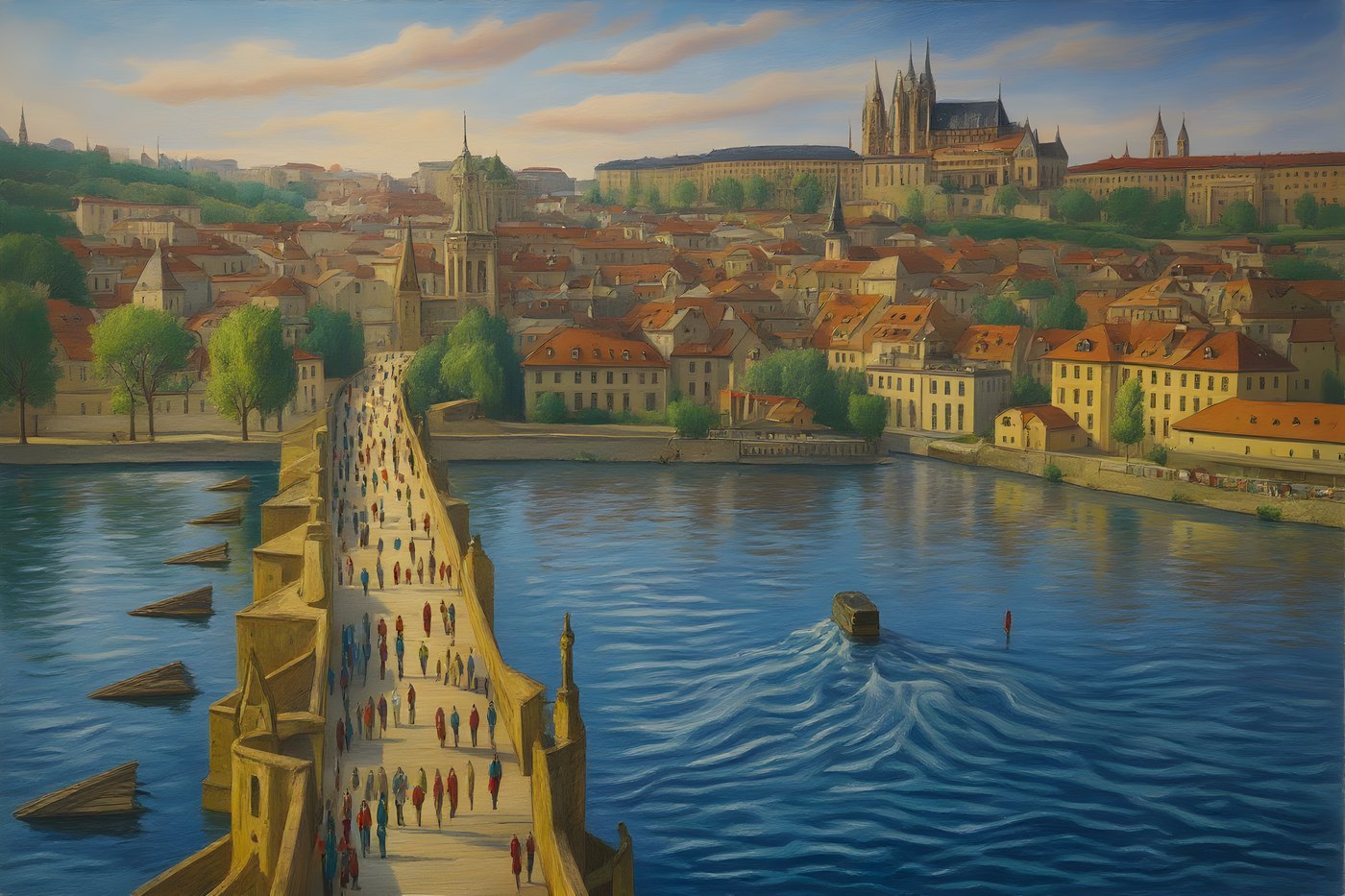 Prague Charles Bridge