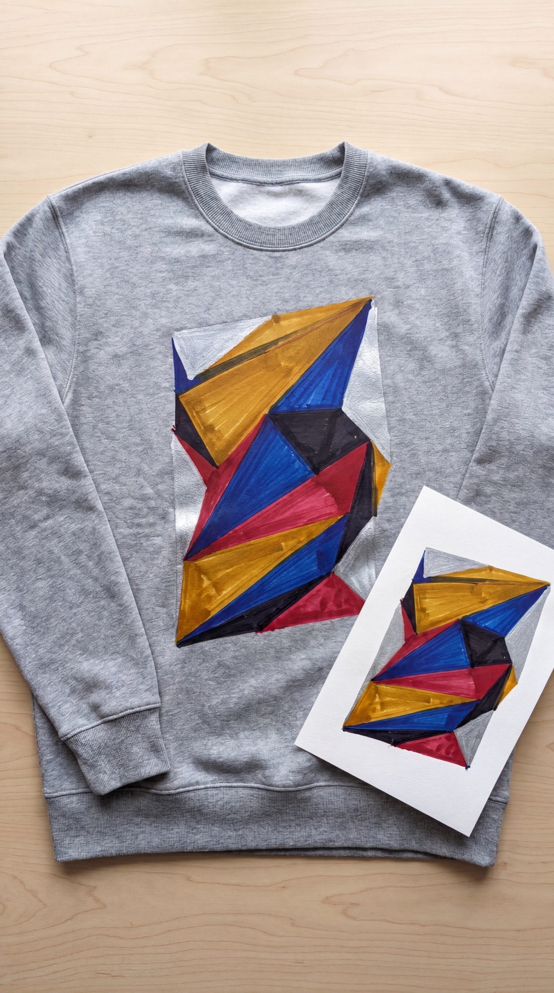Geometric Art Sweatshirt