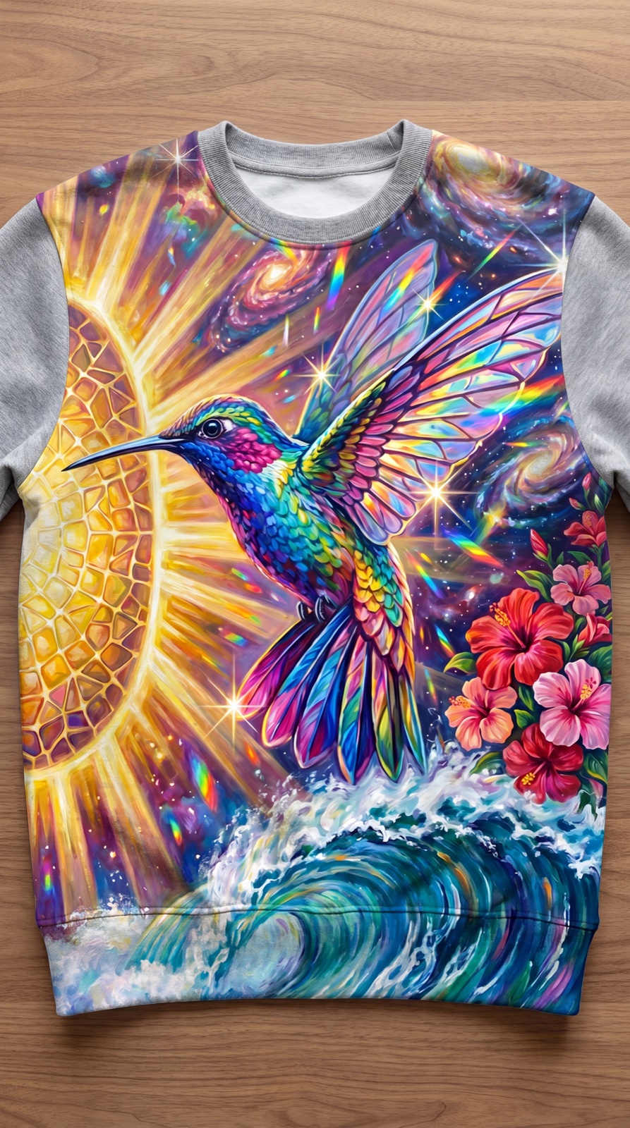 All-Over Print Sweatshirt